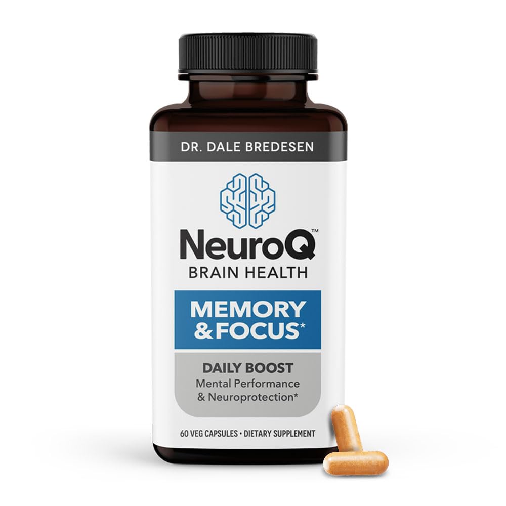 NeuroQ Memory & Focus (en anglais seulement) Formulé par le neurologue Dr Dale Bredesen (en anglais seulement) Adresses à toutes les 4 causes de déclin cognitif