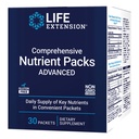Prolongation de la durée de vie Packs nutritifs complets avancés, Curcumine, Huile de poisson, multivitamine, CoQ10, multis et suppléments, 30 paquets sur la route, sans gluten, non-OGM