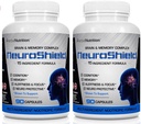 NeuroShield, Supplément Cerveau Un Supplément Cerveau Nootrope et Mémoire, Contient Huperzine A, Ginko Biloba, Bacopa Plus Antioxydants pour la Santé du Cerveau, Multi-Ingrédients, 2 Bouteilles, 180 Capsules