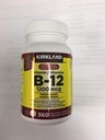 Kirkland Signature vitamine B12, 1200mcg, 360 comprimés