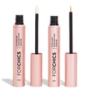 Lash & Brow Grow Bundle – Enhancer sans hormones pour les cils et les sourcils plus longs – Vegan, naturel et doux Sérum Duo pour 24/7 Nourriture et renforcement [2x 0.10 fl. oz / 3ml]