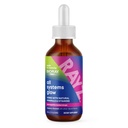 BIORAY RAYZ Tous les systèmes Glow, Raspberry Flavor - 2 fl oz - Source pratique de vitamines et minéraux pour les adolescents de 12 à 18 ans