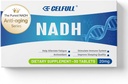 Supplément CELFULL NADH 40mg Enchance NAD+ Supplément pour le soutien immunitaire Régénération cellulaire anti-âge et suppléments de fatigue chronique
