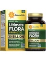 Renouveler la vie Probiotique Adulte 50 Plus Capsules Probiotiques, Supplément quotidien soutient la santé urinaire, digestive et immunitaire, L. Rhamnosus GG, laiterie, soja et sans gluten, 30 Million CFU, 90 Compte
