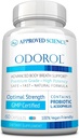 Approuvé Science Odorol - 60 Capsules - Freshen Bad Breath and Body Odor - Contient L.acidophilus, Thé Vert, Magnolia Bark, Huile de menthe poivrée et Fenouil - Tout naturel, végétalien amical, non-OGM