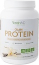 BRAINMD Dr Amen Omni Protein Vanilla - 2,38 lbs - Poudre végétale de protéines - favorise la récupération d'énergie et d'exercice - végétalien, végétarien, sans sucre, sans gluten - 30 portions