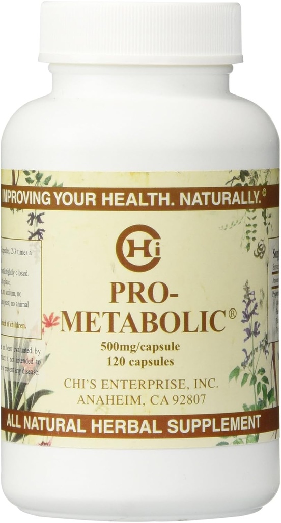 Chis Enterprise Pro-métabolique - 500mg, 120 capsules