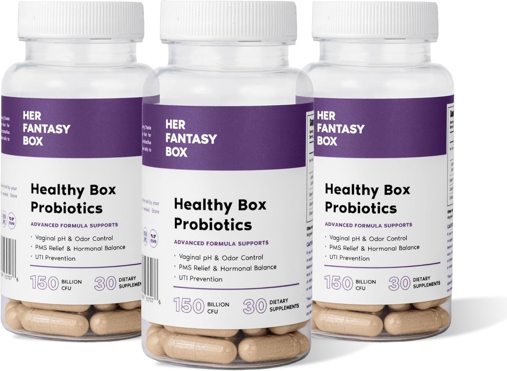 Her Fantasy Box | Healthy Box Probiotics 3 Pack