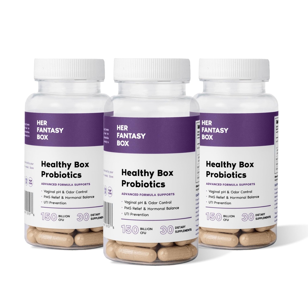 Sa boîte à fantasmes en boîte saine Probiotiques 3 Pack