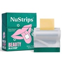 NuStripsTM Bandes de beauté à dissolution rapide avec biotine, folate et vitamine E – Supplément cheveux, peau et ongles – soutient la croissance des cheveux et réduit la chute des cheveux – non-OGM, végétalien – fraise délicieuse – 30 bandes