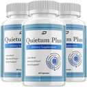 Capsules de complément Cerveau Quietum Plus – Formule de force maximale tout naturel pour la mémoire améliorée et les pilules de focus, le support QuietumPlus et les critiques (3 Pack – 180 Capsules)