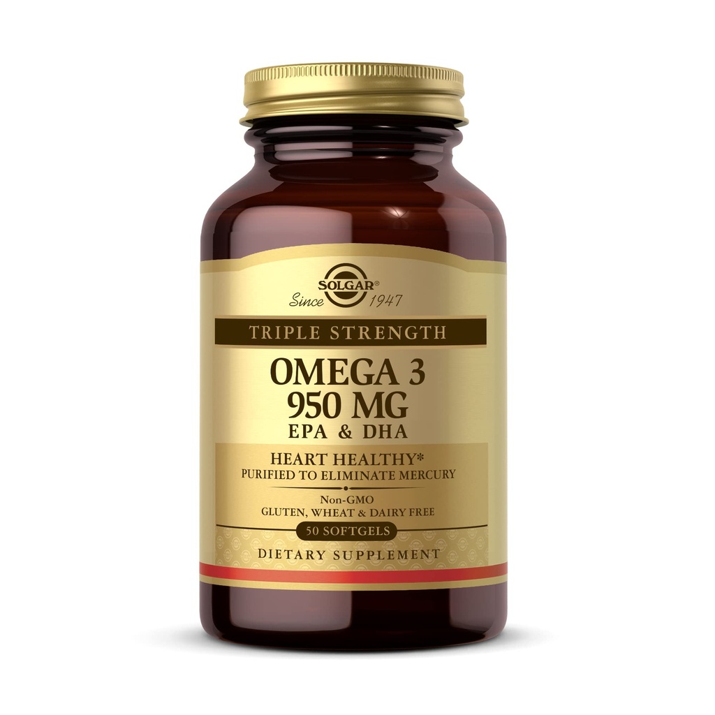 Omega-3 « 950 » mg Solgar 50 Softgel