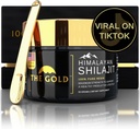 THE GOLD Shilajit Resin.Shilajit Pure Himalayan Organic Shilajit pour les hommes et pour les femmes Test de laboratoire aux États-Unis Grade A+ Tous les compléments alimentaires naturels avec acide fulvic + minéraux traces.