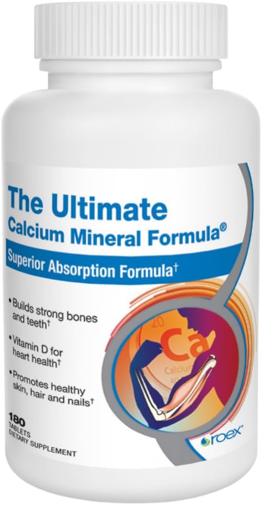 Vitamines de Roex La formule minérale ultime de Calcium Calcium