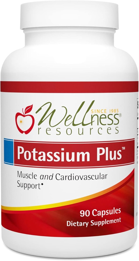 Potassium Plus with Taurine and Malic Acid (90 Capsules)