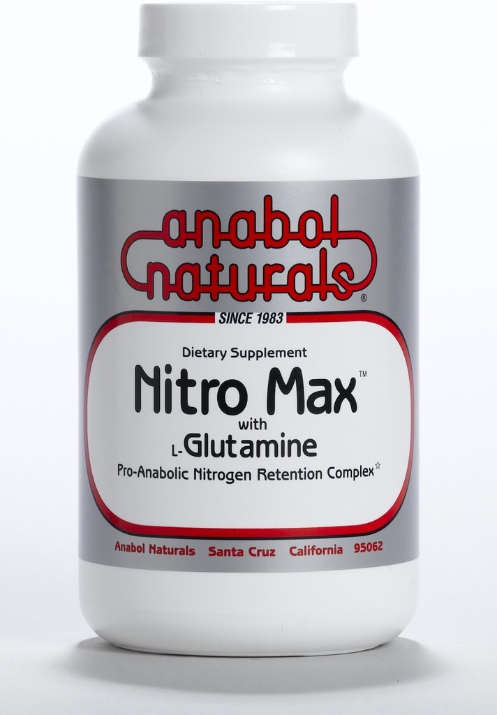 Anabol Naturals Nitro Max avec L-Glutamine 100 Grams Poudre