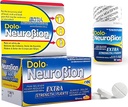 Dolo Neurobion analgésique, réducteur de fièvre, force supplémentaire. Alivia el Dolor, Reduce la Fiebre, Extra Fuerte. 60 comprimés. Acétaminophène 500 mg