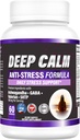 DEEP Calm - Stress Support Supplement- 60 Capsules, 30 Day Supply