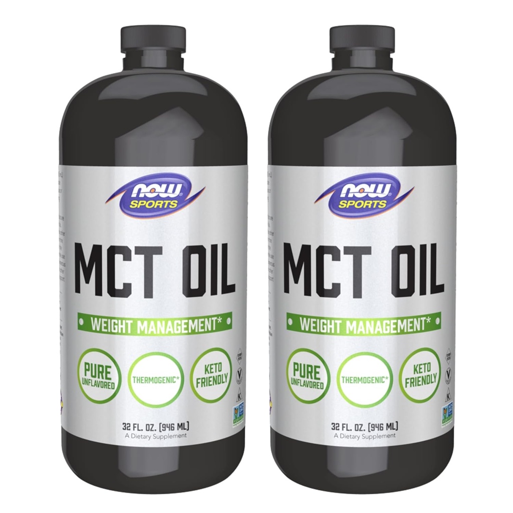 Nourriture MCT Oil, 32 Ounce (paquet de 2) (l'emballage peut varier)