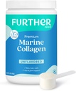 Autres aliments non aromatisés en poudre de peptides de collagènes marins, poissons d'origine sauvage, hydrolysés de type 1, 2 et 3, 12g de protéines, 5,93 Oz