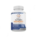 Labs NeuroGro Natural Brain Supplement for Adults, 60 Capsules - Nutritious Blend of Bacopa Monnieri, Ginkgo biloba, Melissa Officinalis & Citicoline for Brain Focus & Memory