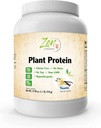 Suppléments Zen - Protéines végétales-Vanilla 510G 1.1LB-Powder- 25 grammes de protéines par portion -Vegan, faibles glucides nets, non laitiers, sans gluten, sans lactose, sans sucre ajouté, sans soja, sans casher, sans OGM