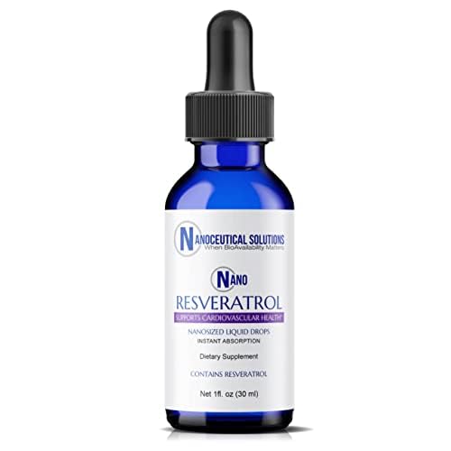 Solutions nanoceutiques Resveratrol Nano liquide Trans Resveratrol Supplément pour la santé du cerveau et du coeur