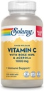 SOLARAY Vitamine C 1000mg Capsules de libération chronométrées avec des bioflavonoïdes Rose HIPS & Acerola, deux niveaux pour une absorption élevée et un support de fonction immunitaire toute la journée, garantie de 60 jours, 275 portions, 275 VegCaps