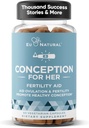 Suppléments de fertilité pour les femmes – Aide à l'ovulation, à l'équilibre hormonal et aux cycles réguliers – Soutien de la vitamine prénatale avec Myo-Inositol, Folate, Acide folique, Vitex – 60 Capsules molles végétariennes