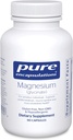 Encapsulations pures Magnésium (Glycinate) - Supplément pour soutenir le soulagement du stress, le sommeil, la santé cardiaque, les nerfs, les muscles et le métabolisme* - avec Glycinate de magnésium - 90 capsules
