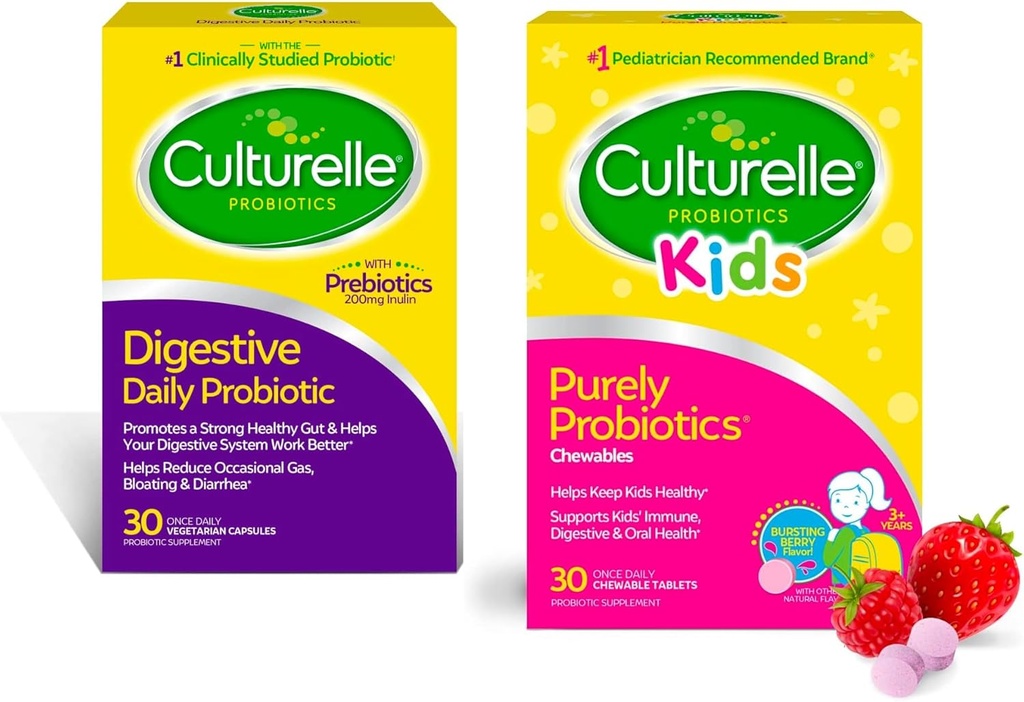 Culturelle Digestive Health / Enfants Chewables Bundle