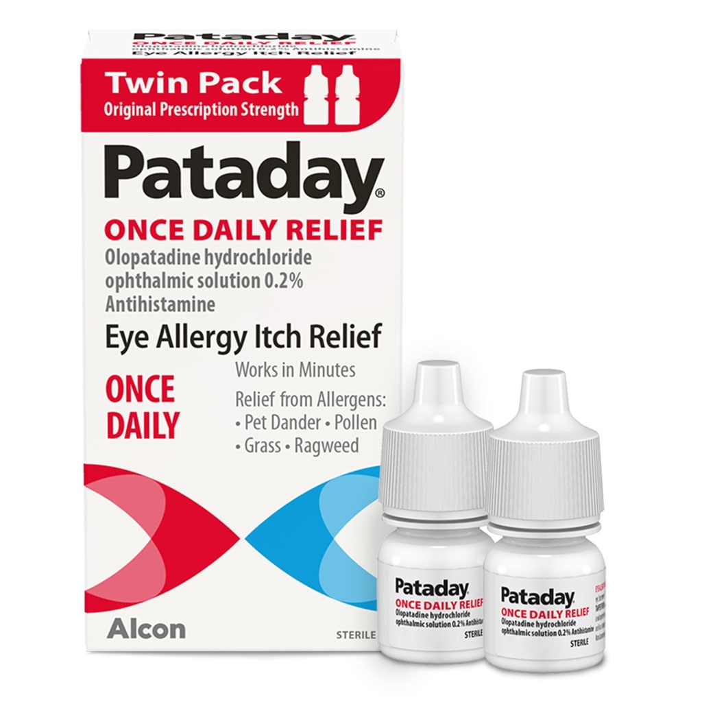 Pataday une fois par jour anti-allergie gouttes oculaires par Alcon, pour anti-allergie oculaire, 2,5 ml (paquet de 2)