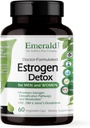 EMERALD LABS Estrogen Detox - Supports Hormone Balance for Women & Men* - Includes I3C, DIM & Setria L-Glutathione - Vegan, Gluten-Free - 60 Vegetable Capsules (30-Day Supply)