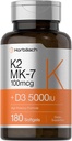 Horbäach Vitamine D3 K2 5000 iu-