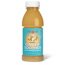 Ginger Sother Lemon & Honey Gingerade – Soutien digestif, sucré uniquement avec du miel, ingrédients réels, profiter chaud ou froid - 12 Fl Oz bouteille (paquet de 24)
