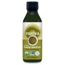 Nutiva Organic, Cold-Pressed, Unrefined Hemp Seed Oil from non-GMO, Sustainably Farmed Canadian Hemp, 8-ounces