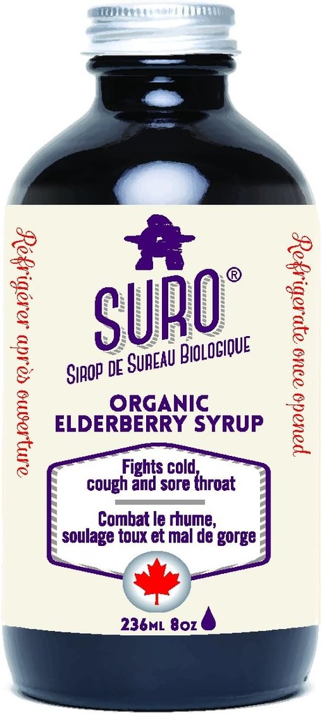 Syrup de la mûre aînée SURO, 236 ML
