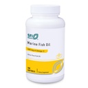 Klaire Labs SFI Santé Huile de poisson marine - Ultra Pure 300 Milligrammes EPA & 200 Milligrammes DHA Omega 3 Huile de poisson non aromatisée sans goût de poisson, sans cholestérol et sans gluten (100 softgels)