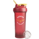 Bouteille de mélangeur Harry Potter, 28 oz - Sourire dans l'entraînement - BlenderBall Wisk Mixer Ball - Mélange de poudre de protéines, boissons sportives, Shakes, Smoothies et plus