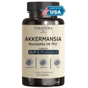 VINATURA Akkermansia Probiotique - Supplément Akkermansia Munciniphila, Supplément GLP-1 - 60 Capsules