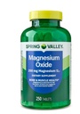 Spring Valley, Magnésium 250 mg, 250 Comprimés de dénombrement, Santé des os et des muscles, Comprimés de magnésium, Supplément alimentaire +Sticker Dri Store