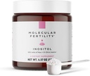 Myo-Inositol et D-Chiro Poudre d'inositol - Supplément de fertilité pour les femmes et les hommes - rapport 40:1, équilibre hormonal, soutien de la reproduction, métabolisme du glucose - non aromatisé - 30 jours d'approvisionnement