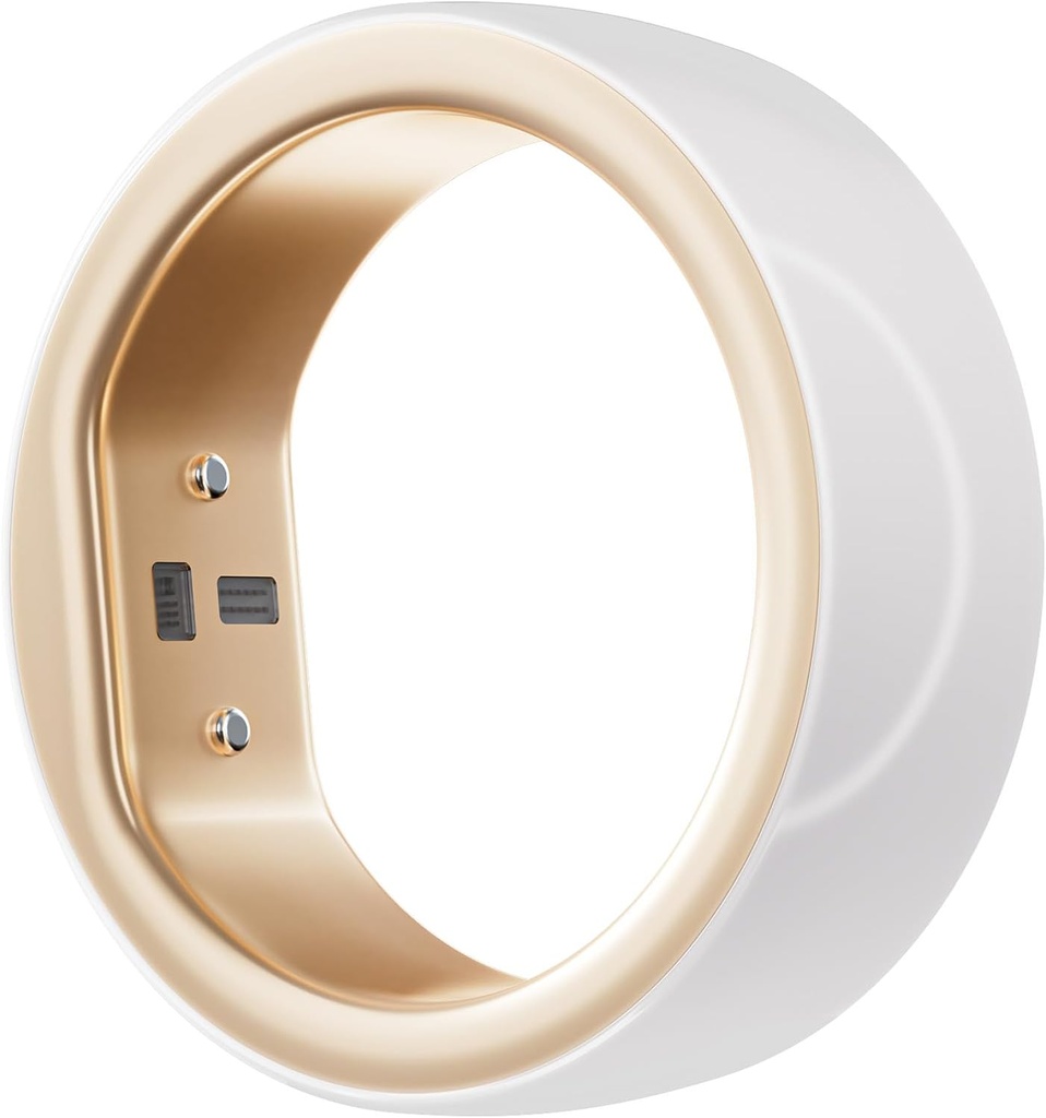 Femomètre Smart Ring Gen2 Céramique de type Céramique.Sommeil, fréquence cardiaque et surveillance du cycle avec abonnement gratuit.