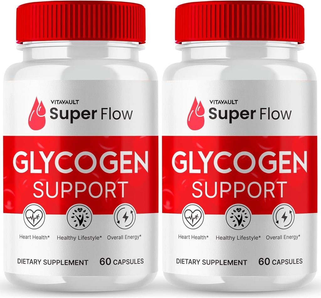 Super Flow Pills Advanced Blood Support Formula Supplement, SuperFlow Blood Capsules - Maximum Strength, Super Flow All Natural Formula Pills, SuperFlow Capsules Blood Support Reviews (2 Pack)