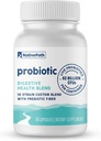 NativePath Daily Probiotics, Supplément sur les probiotiques de mélange sur mesure de 10 étapes pour les hommes et les femmes, 82 milliards d'UFC - 30 comtes