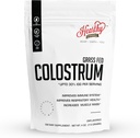 ALIMENTS D'AUDIENCE Poudre de colostrum pure bovine 4oz 113g - Jusqu'à 30% IGG, 22 portions (5g par semping), Suppléments de réparation de Gut, Gut Health et soutien immunitaire