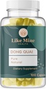 Comme Mine Dong Quai (100 capsules), Pure & Natural, Pas de remplissage ou d'additifs, sans gluten, supplément à base de plantes pour les femmes