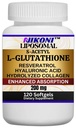 Nikoni Liposomal S-Acetyl L-Glutathione Resveratrol, Hyaluronic Acid & Collagen 500 mg-120 Softgels