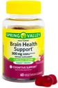 Suppléments végétariens pour la santé du cerveau de Spring Valley, 60ct